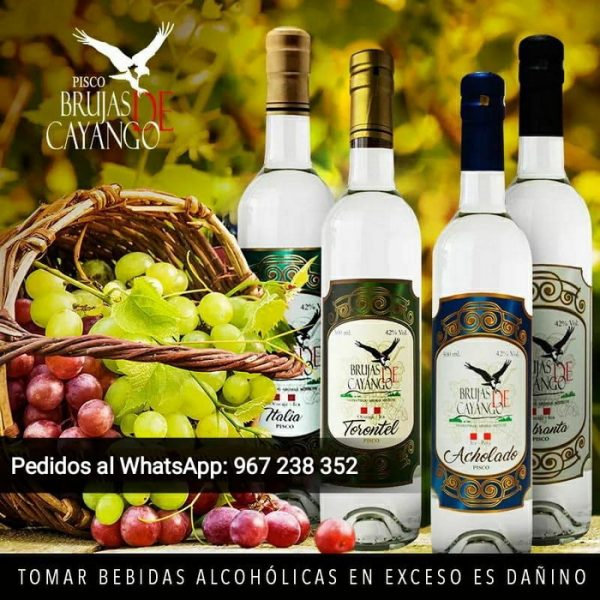 Pisco Brujas de Cayango 500ml