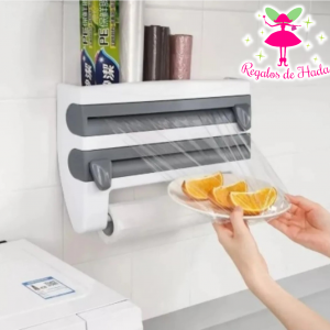 Dispensador Organizador Portarrollo Multiuso 3 en 1 Dispensador Organizador Portarrollo Multiuso 3 en 1