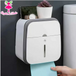 Dispensador de papel higiénico y porta celular