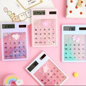 Calculadora Solar con Gliter y escarcha Calculadora Solar con Gliter y escarcha