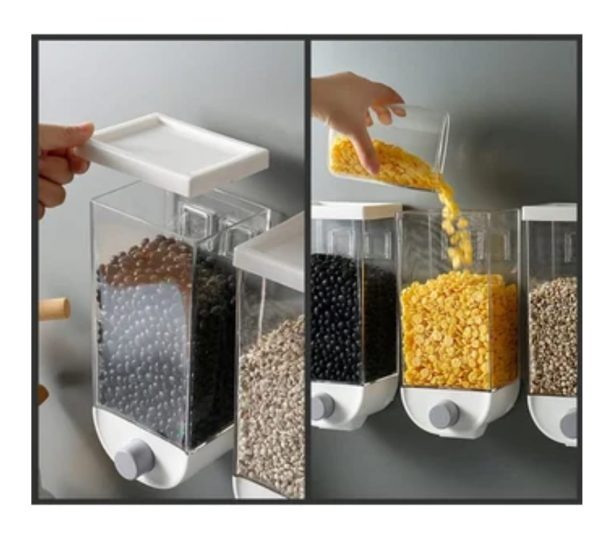 Mini Dispensador de Cereales de pared