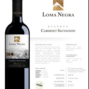 Vino RESERVA Cabernet Sauvignon  750ml LOMA NEGRA
