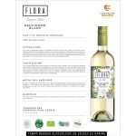 Vino Sauvignon Blanc Orgánico 2021 750ml FLORA